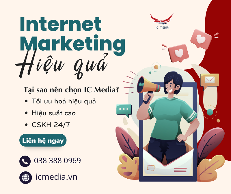 Internet marketing hiệu quả: Bước đầu tiên trong hành trình thành công online với IC Media